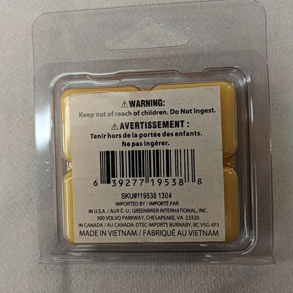 Luminessence Vanilla Scented Wax Melts 4 Cubes NEW 35 g 1.234 oz 119538 1304 - Picture 2 of 4